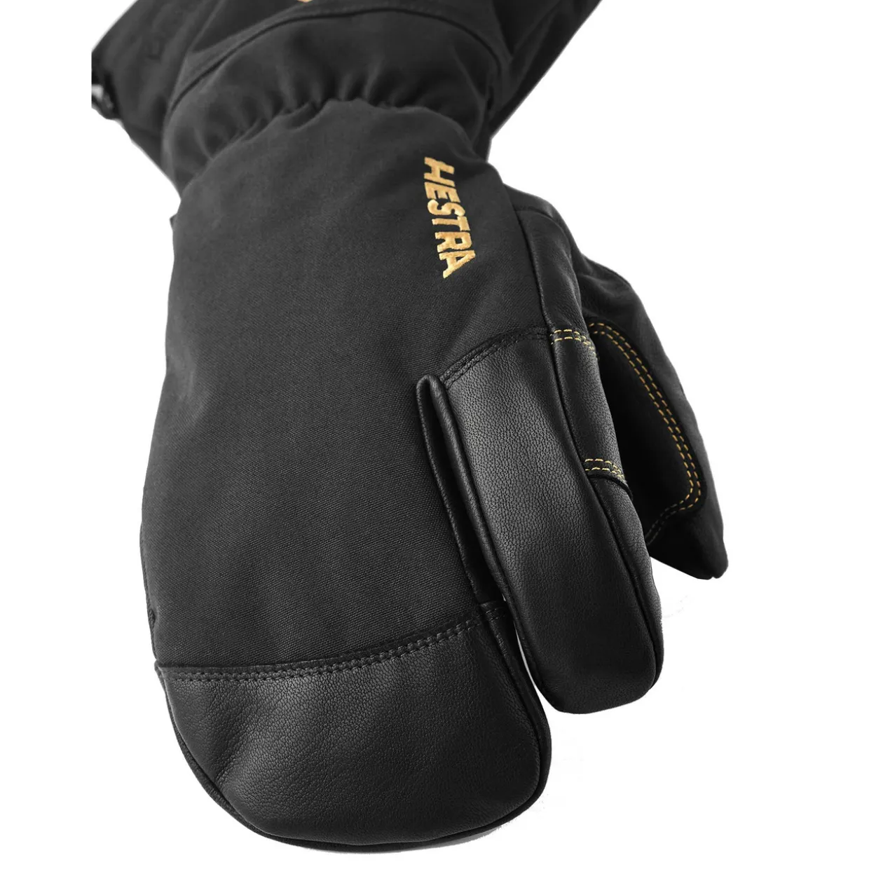Army Leather Gore-Tex 3 Finger Gloves