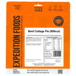 Beef Cottage Pie (High Energy Serving)