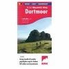 British Mountain Map - Dartmoor