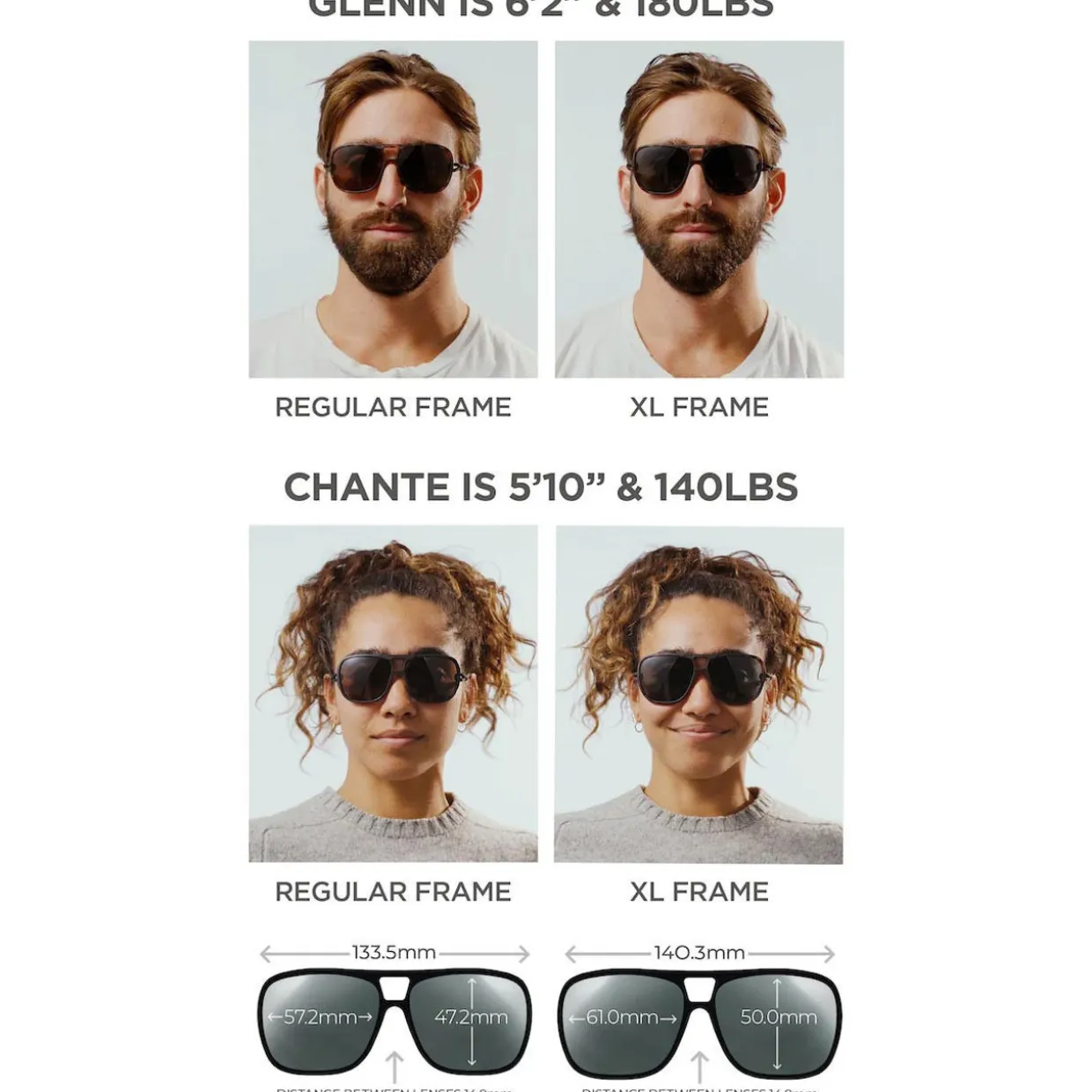 Leggero Polarised Armless Sunglasses