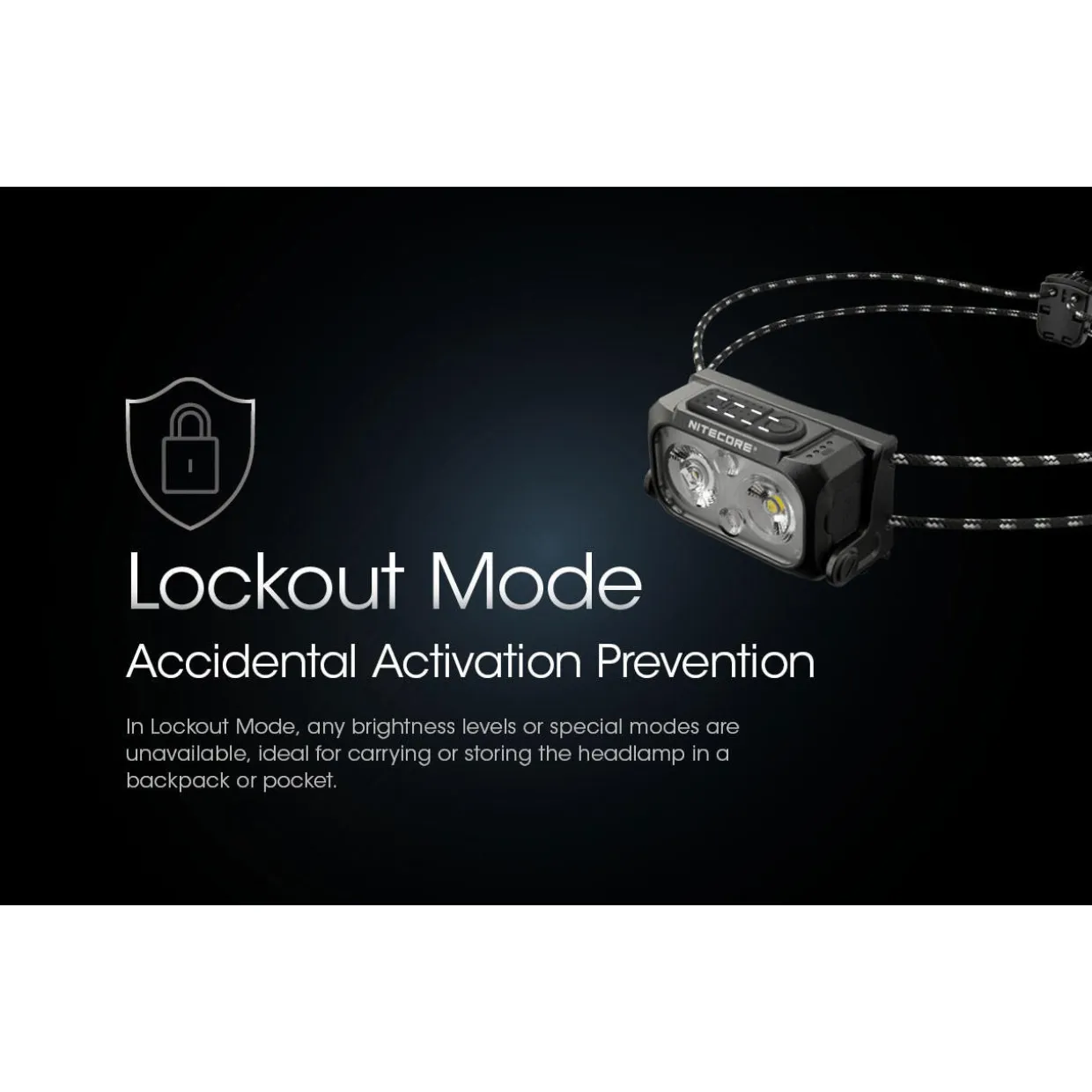 NU25 UL Ultra-Light Rechargeable Head Torch
