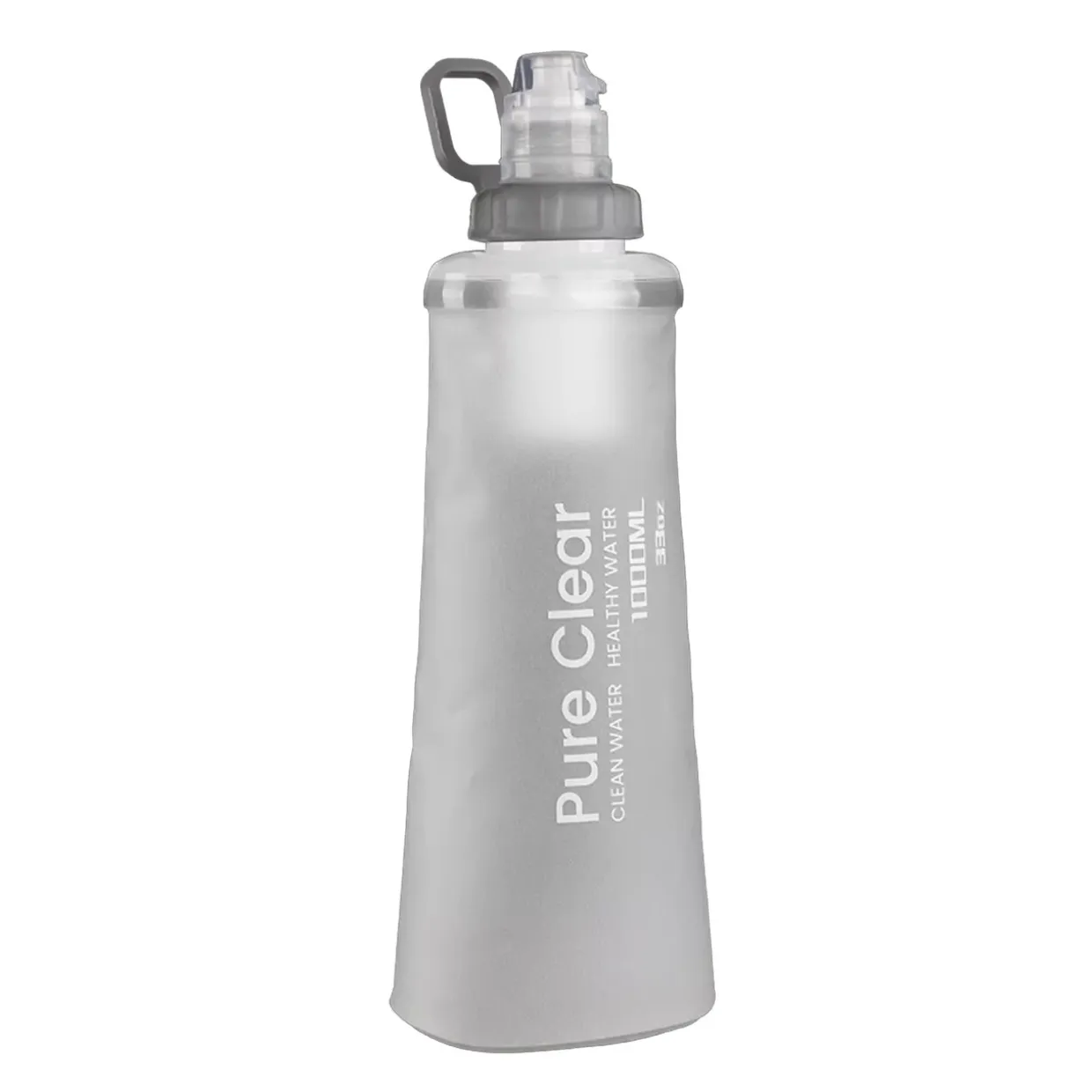Pure Explore Collapsible Squeeze Water Filter Bottle - 1000ml