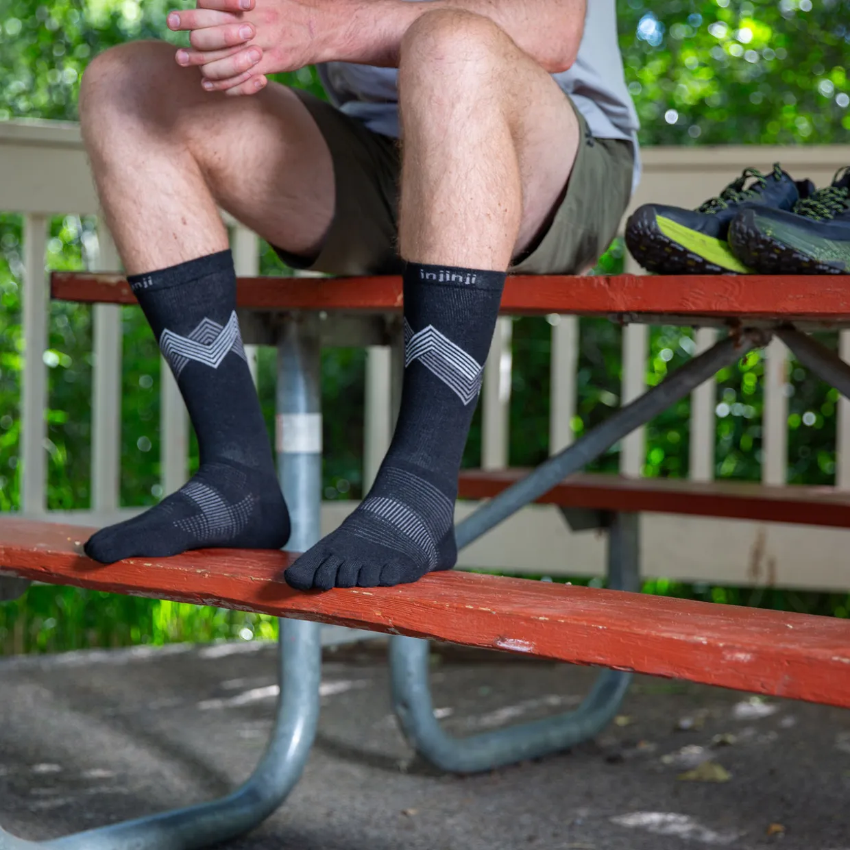 Run Lightweight Crew Socks