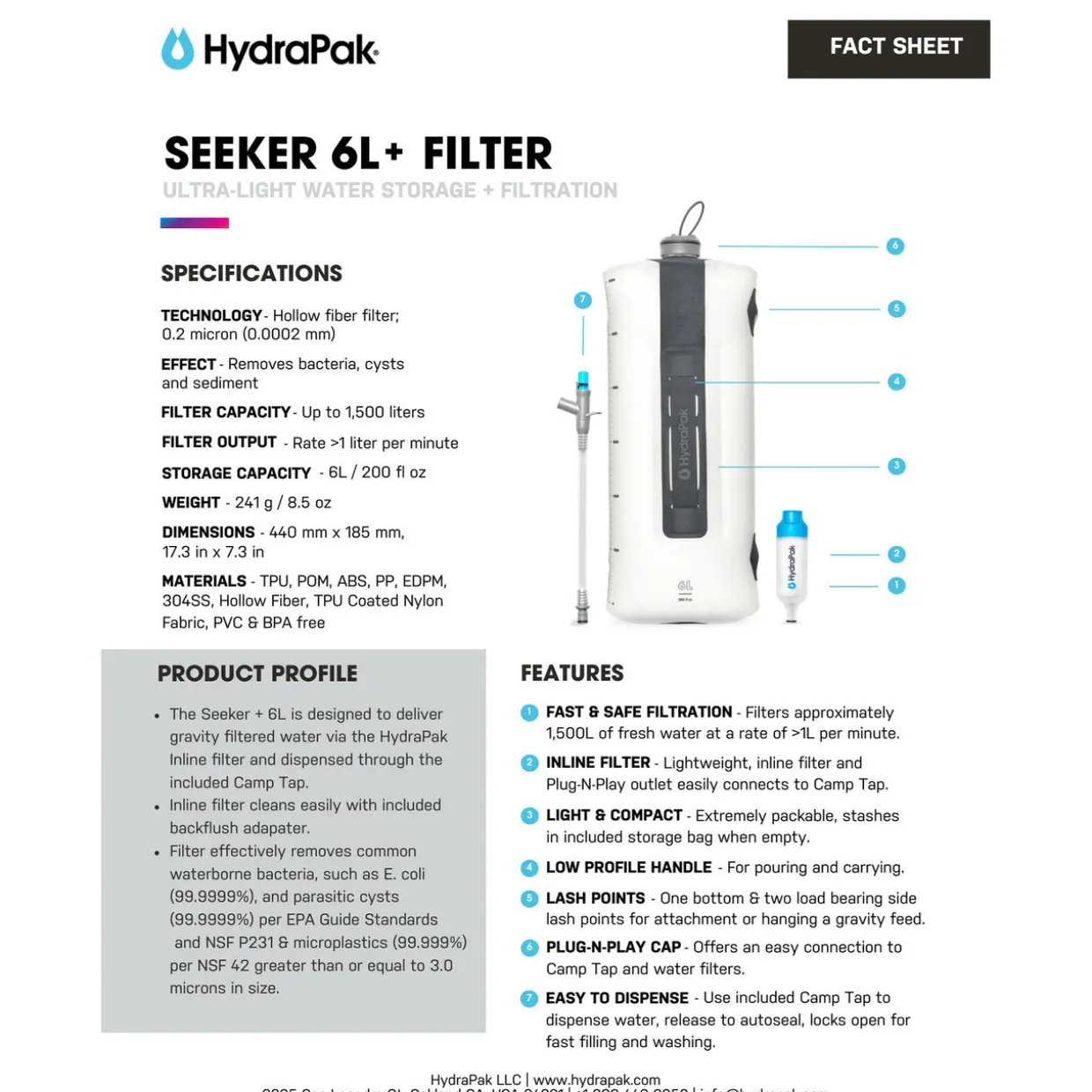 Seeker + Filter 6L