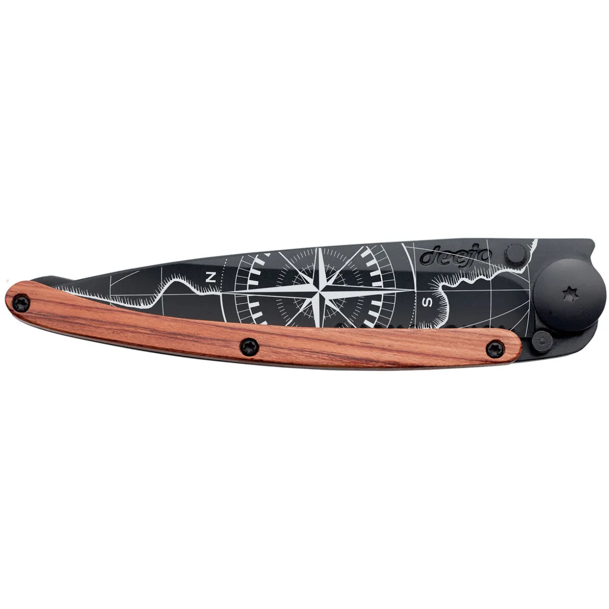 Serrated 37g Knife - Black/Terra Incognita