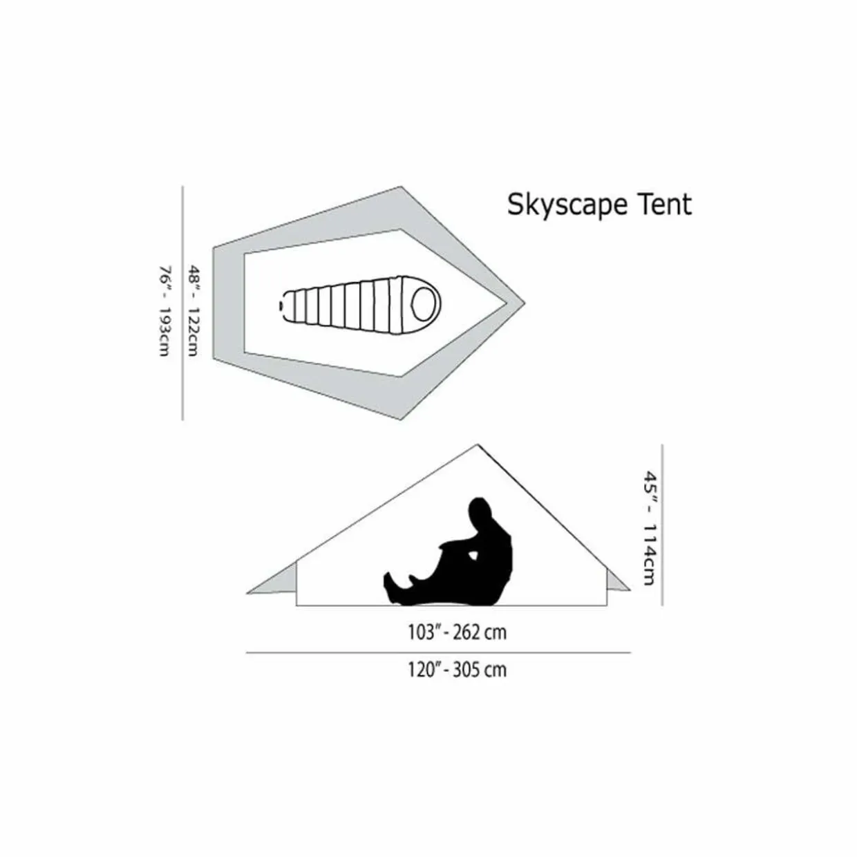 Skyscape Trekker 1P Tent