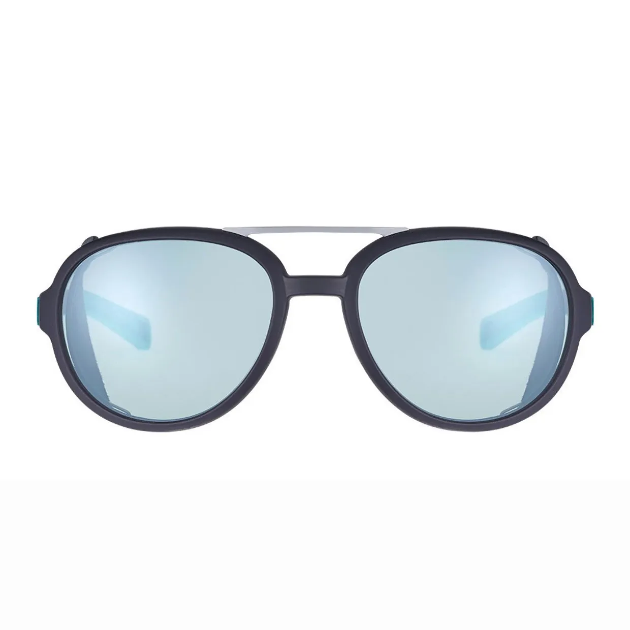 Summit Sunglasses with Vario Green Silver Cat 2-4 Lens