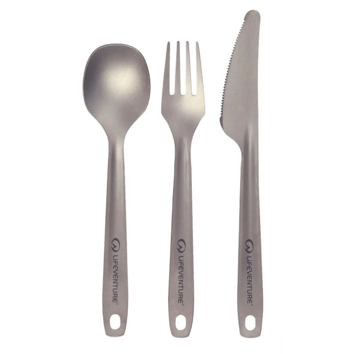 Superlight Titanium Cutlery Set