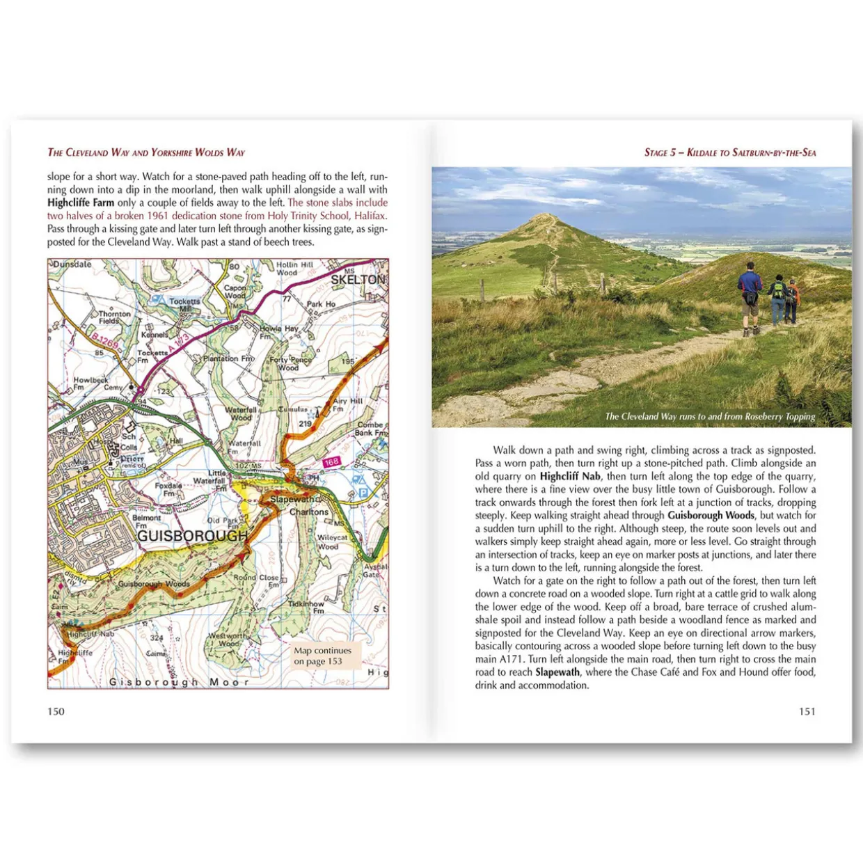 The Cleveland Way and the Yorkshire Wolds Way 2024