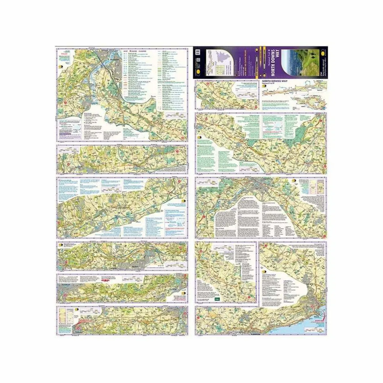 Trail Map XT40 - North Downs Way
