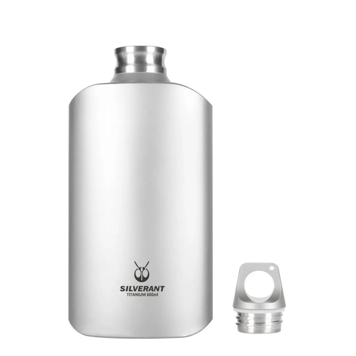 Ultralight Titanium Water Bottle 600ml - Slim