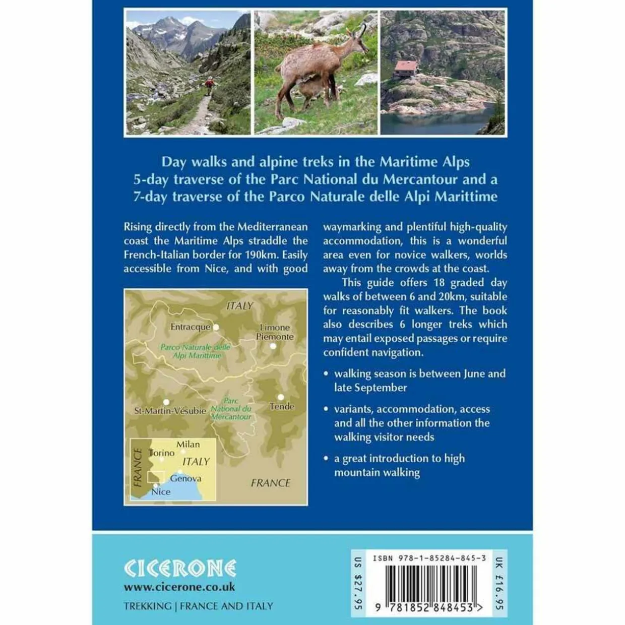 Walks and Treks in the Maritime Alps