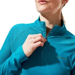 Womens 24/7 Tech Tee LS Half Zip